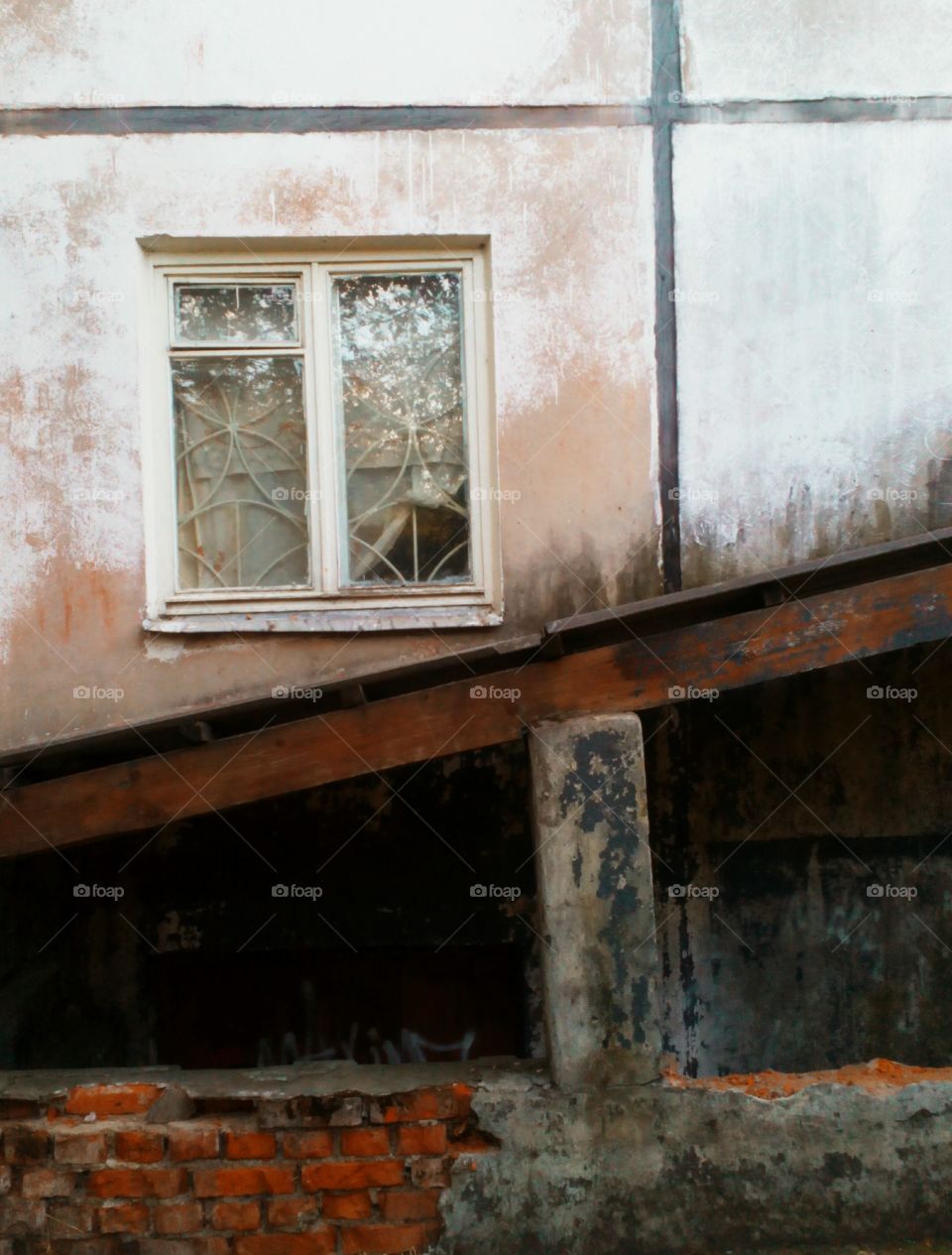 Window, Abandoned, No Person, House, Architecture