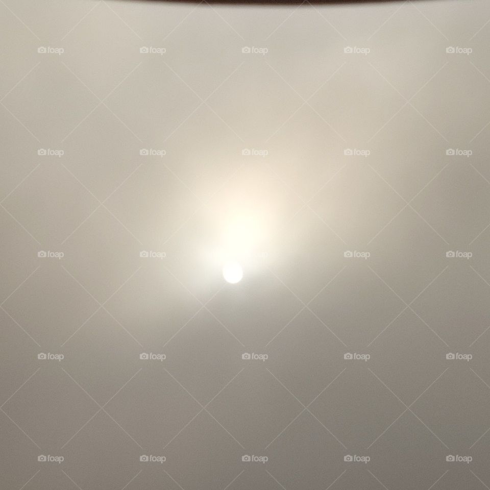 sun in the fog