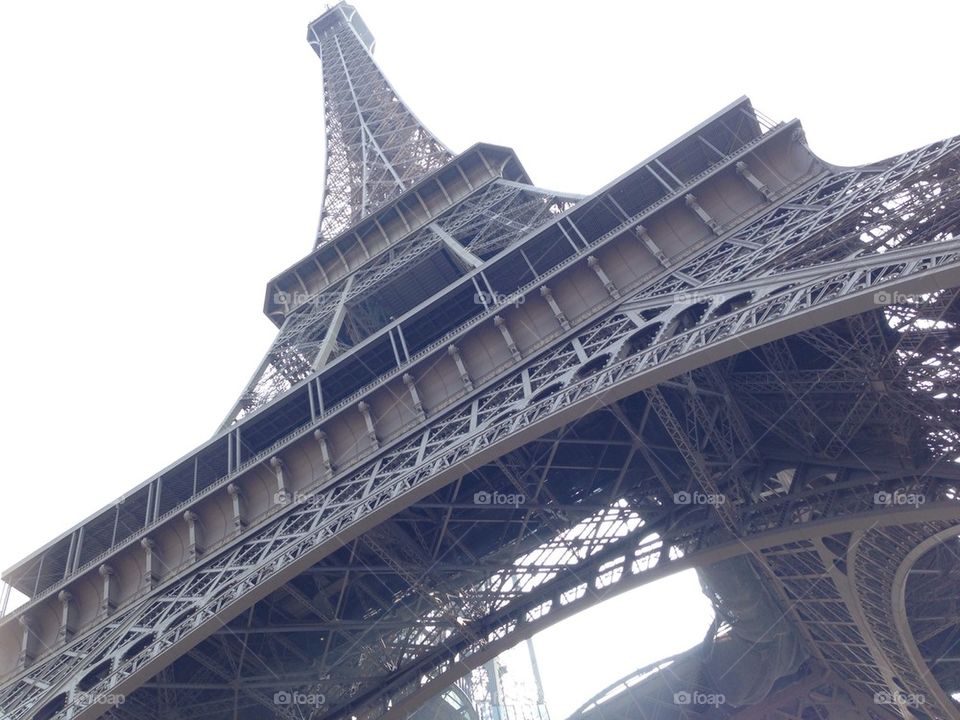 Eiffel Tower low view
