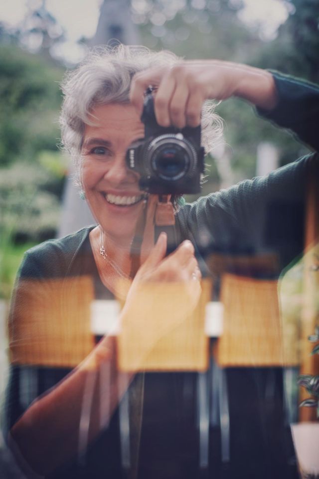 Me, photographing myself in the window. Just for fun. 
