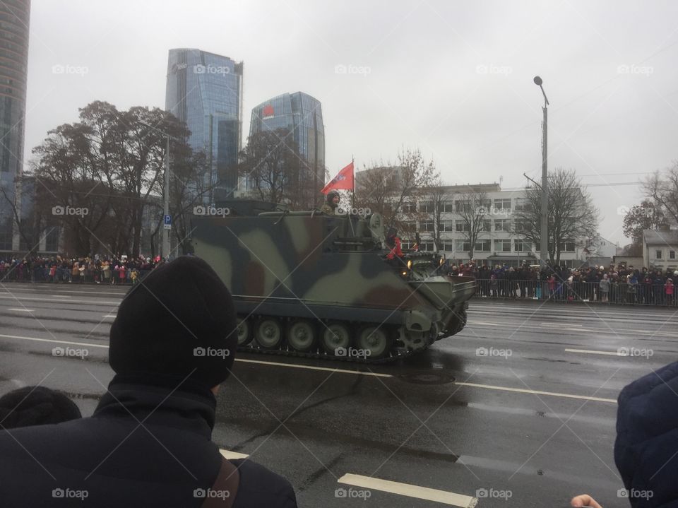 Parade in Vilnius 
