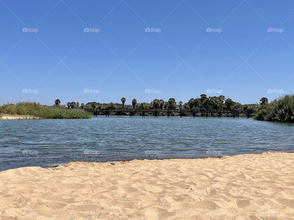 Private and quiet beach 