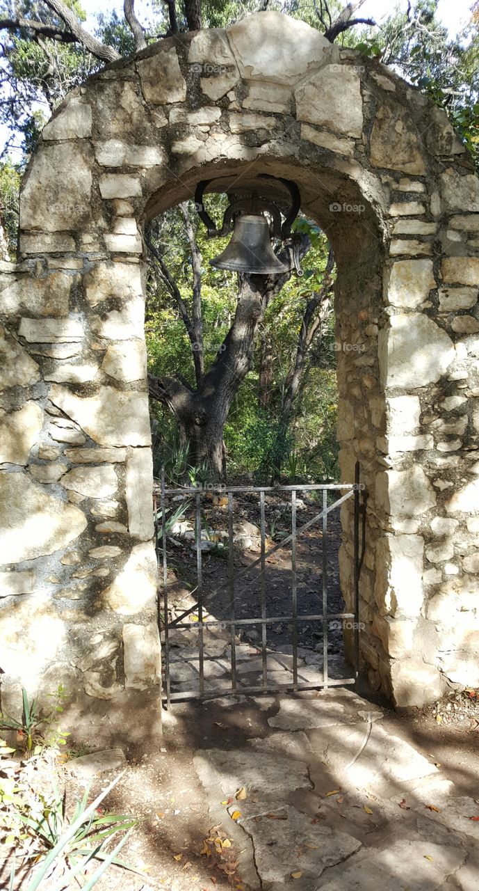 Stone Archway with Bell