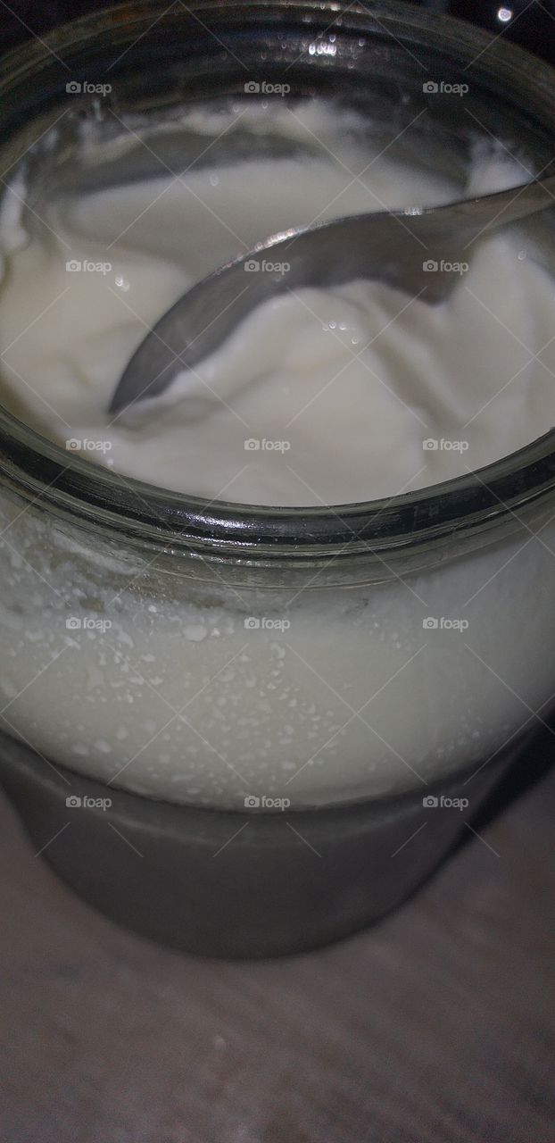 cold yogurt summer flavor😋