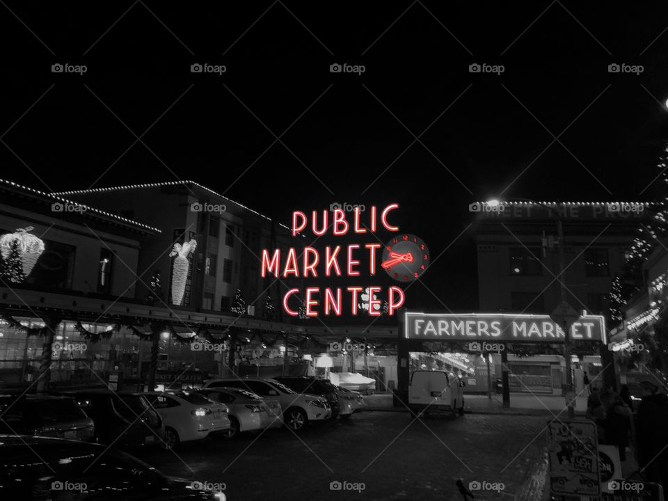 Pike Place Market in Seattle, Washington 