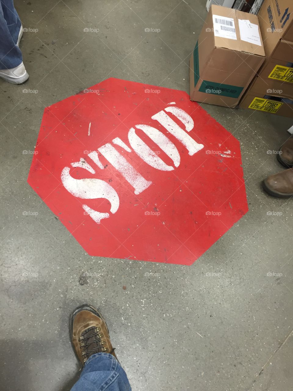 Stop sign