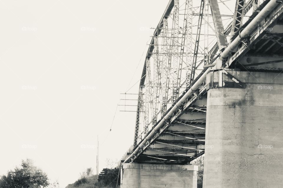 Old traffic bridge 