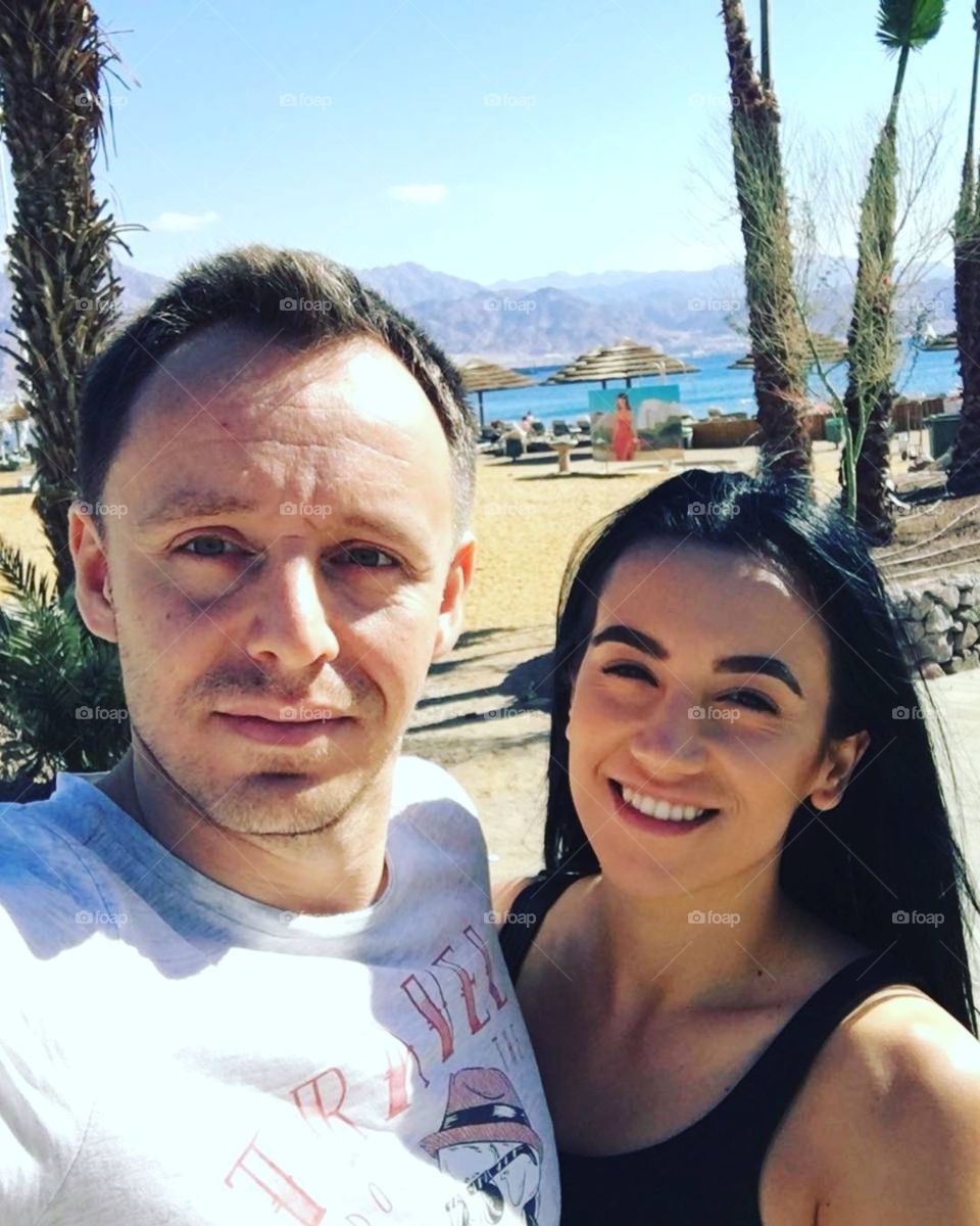 Enjoy with beach so beautifull so awesome feeling