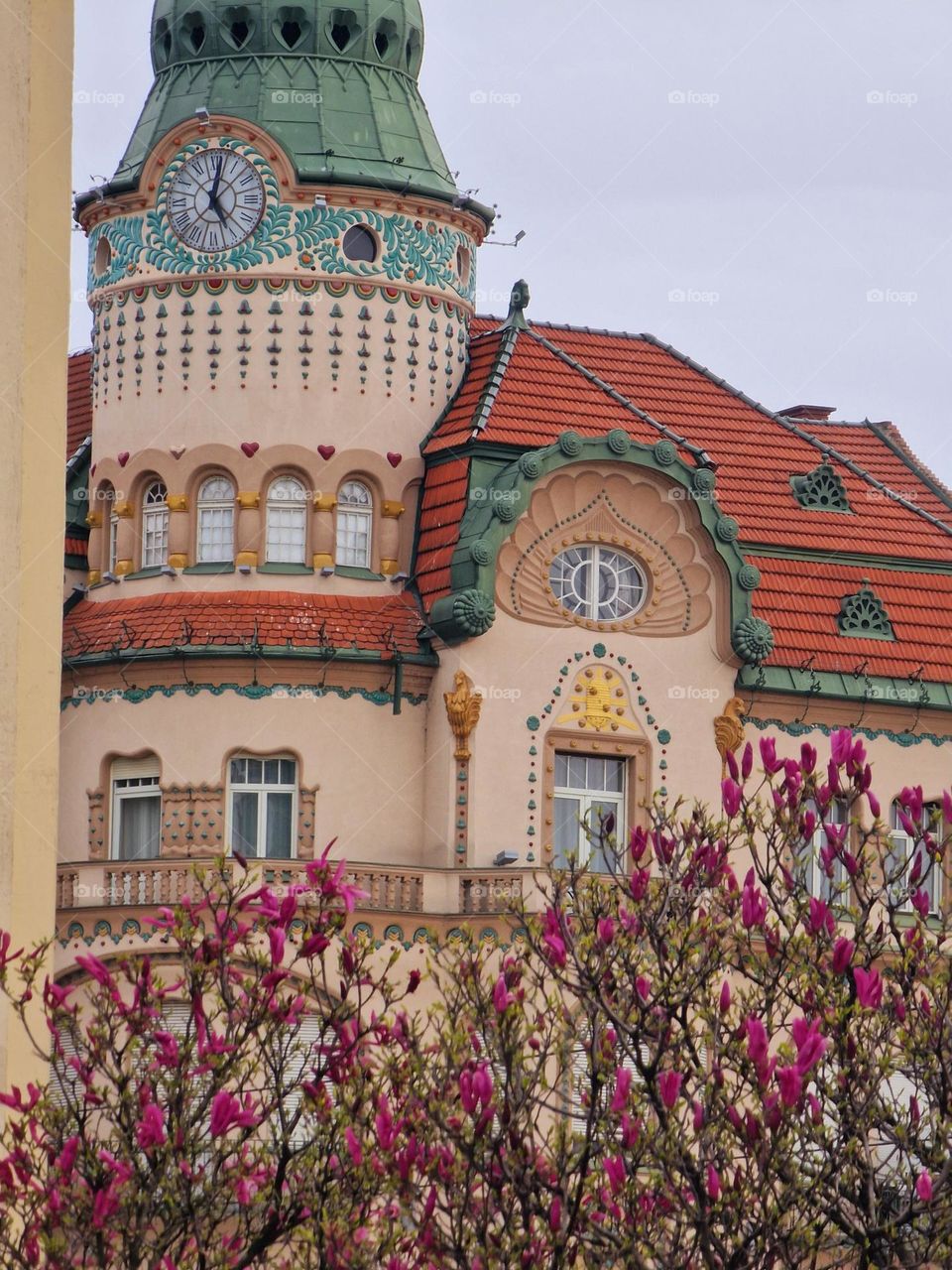 spring in the city of Oradea