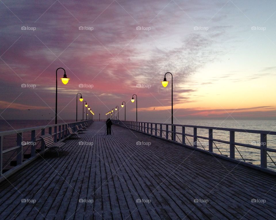 Sunset, Sea, Beach, Sun, Ocean