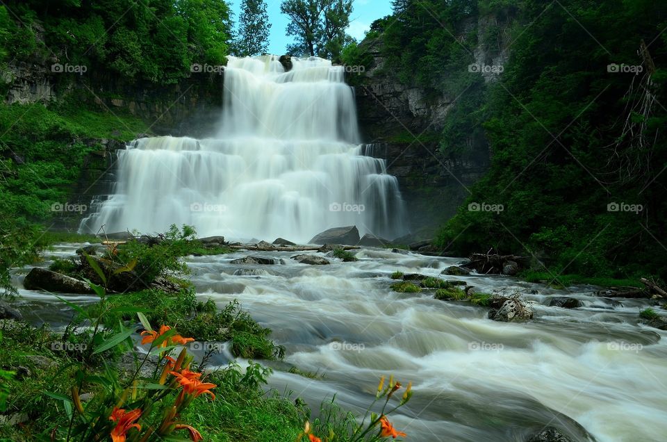 Giant waterfall 