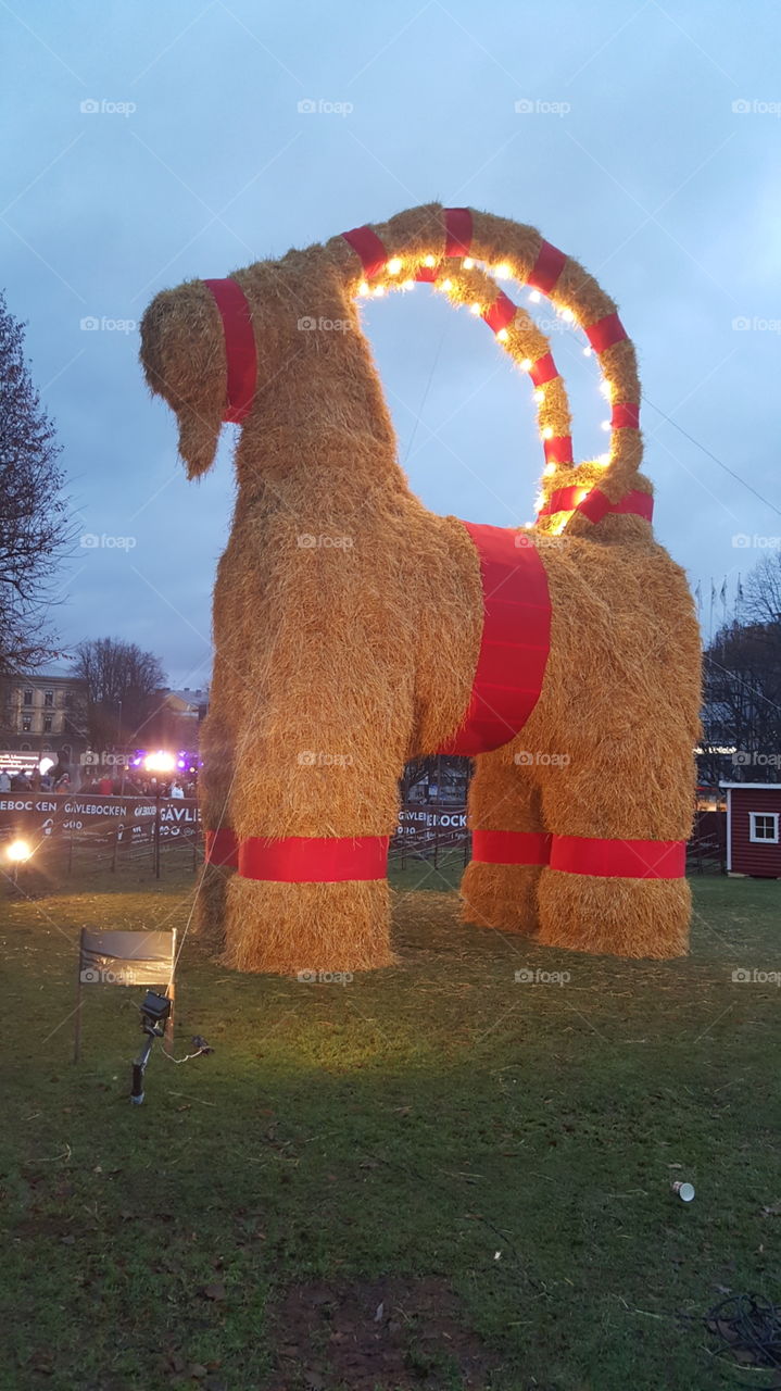 Julbocken i Gävle