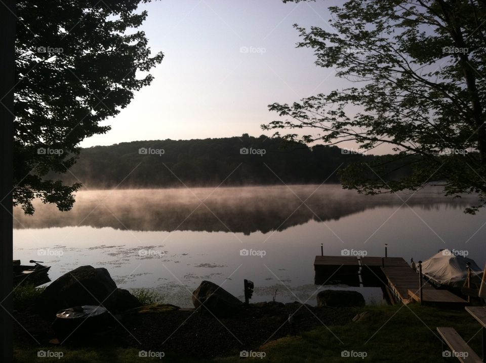 Lake morning