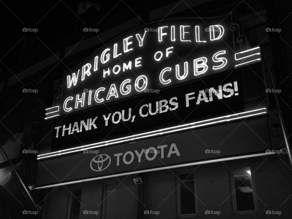 Wrigley Field. Chicago Cubs