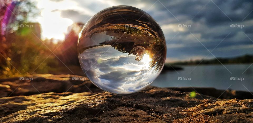 Rheinkugel Koblenz Germany