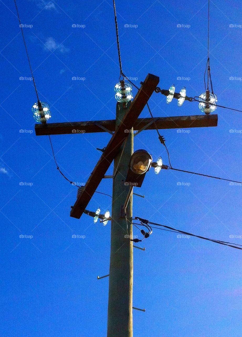 Electricity, Wire, Voltage, Sky, Power