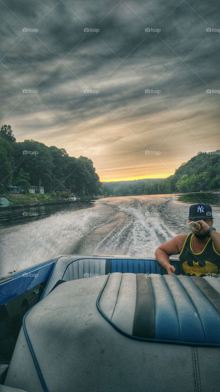 sunsets and boat rides