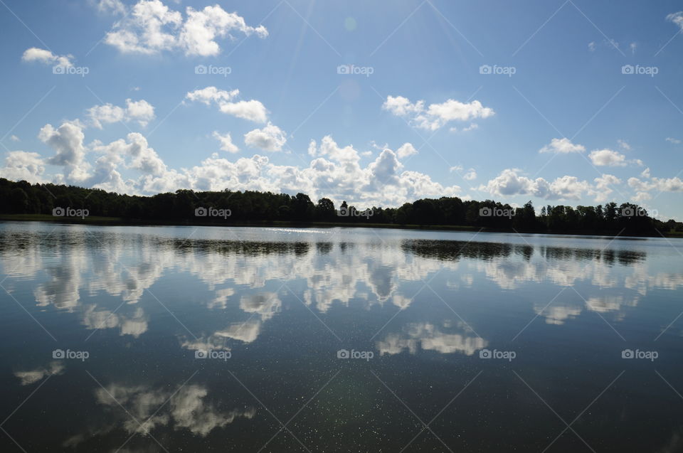 lake reflection