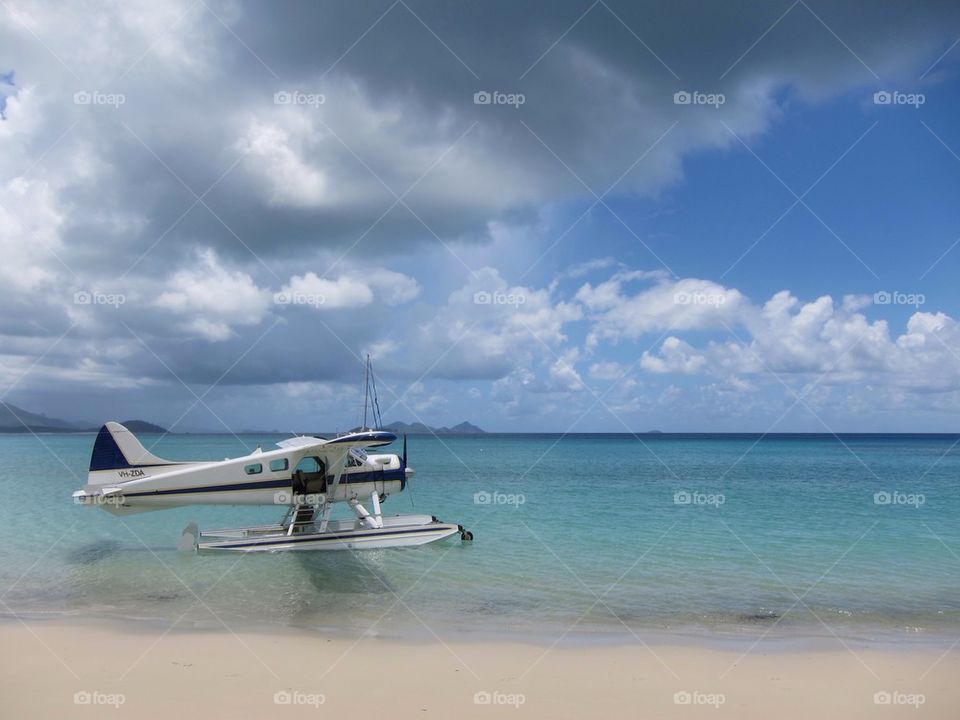 Private Plane on Hamilton Island