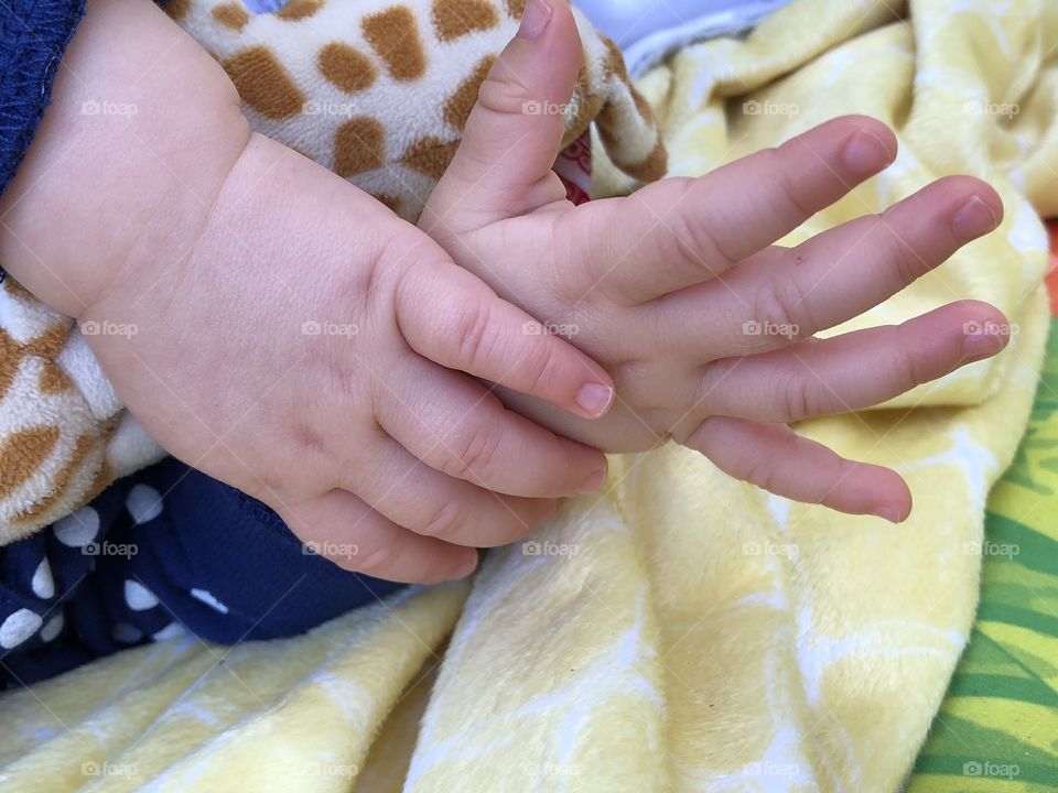 Baby hands