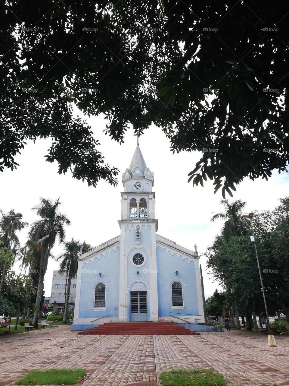 Altinópolis blue church