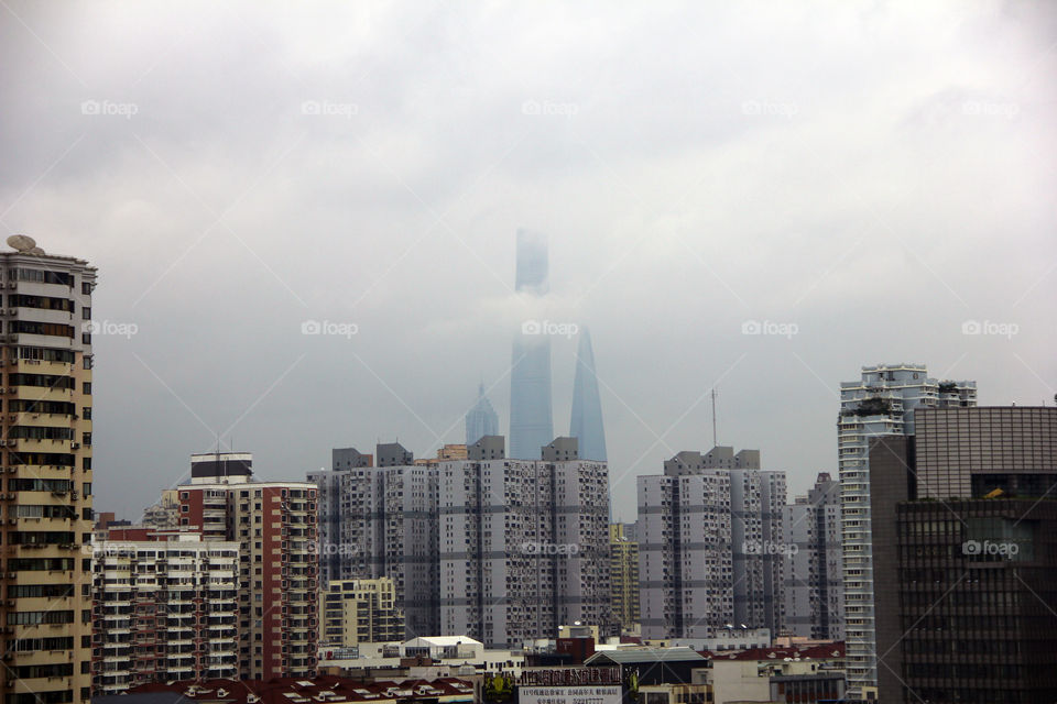 first view on Shanghai. This was my first view in shanghai, china.