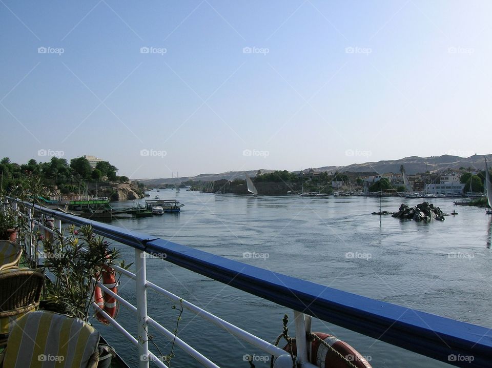 Ships view of the island