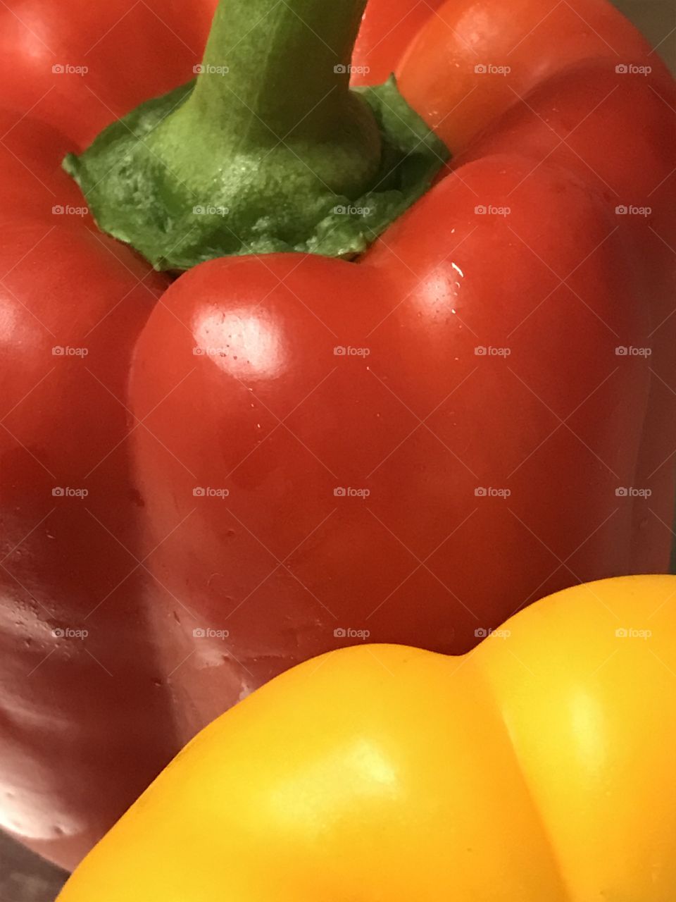 Colorful healthy fresh peppers