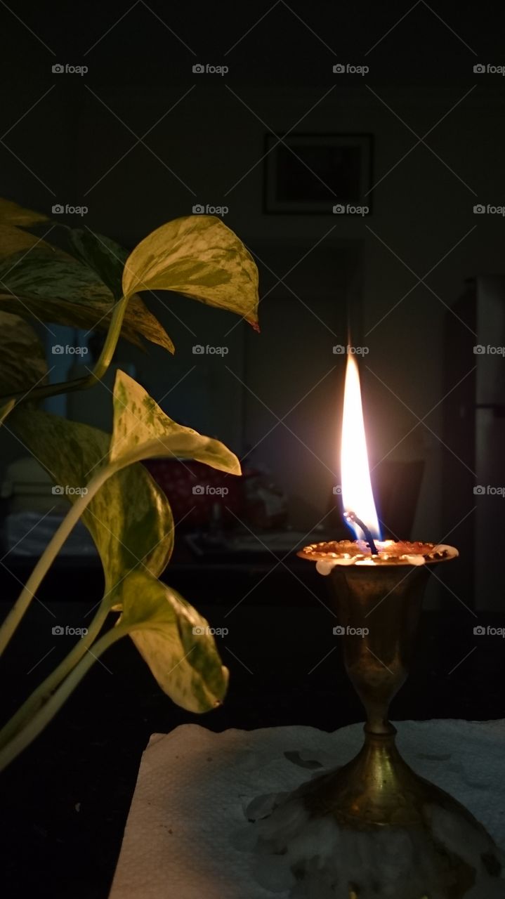 Flame, No Person, Candle, Burnt, One