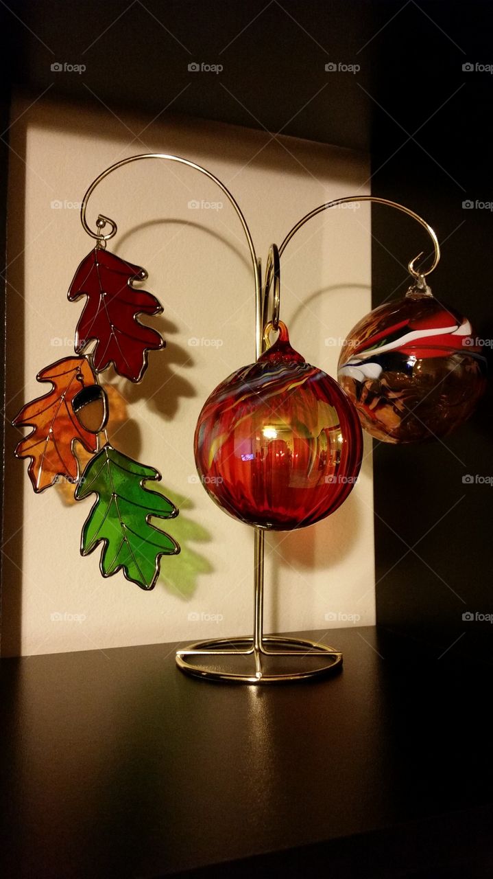 blown glass ornaments