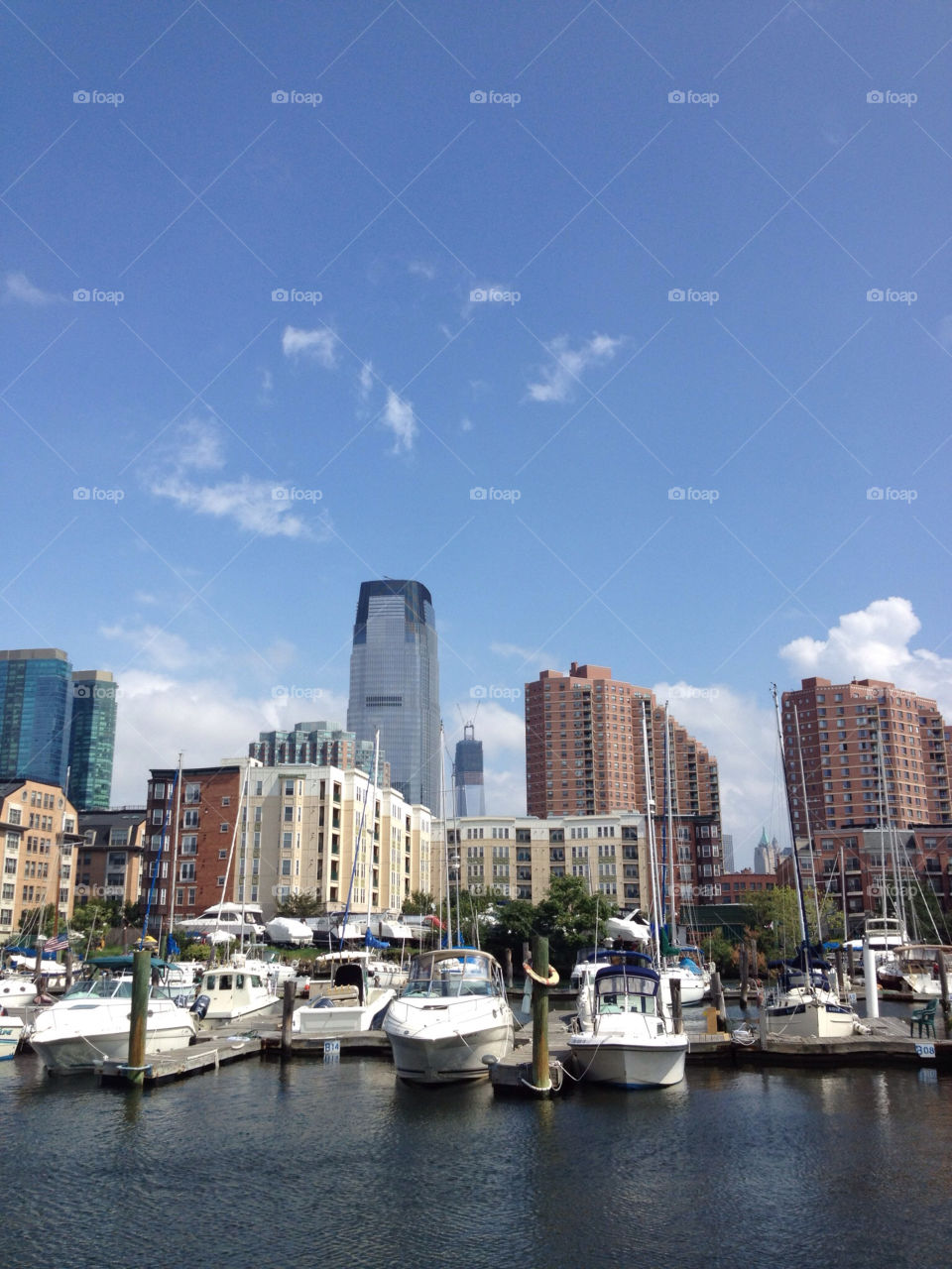 boats tower freedom jerseycity by monish