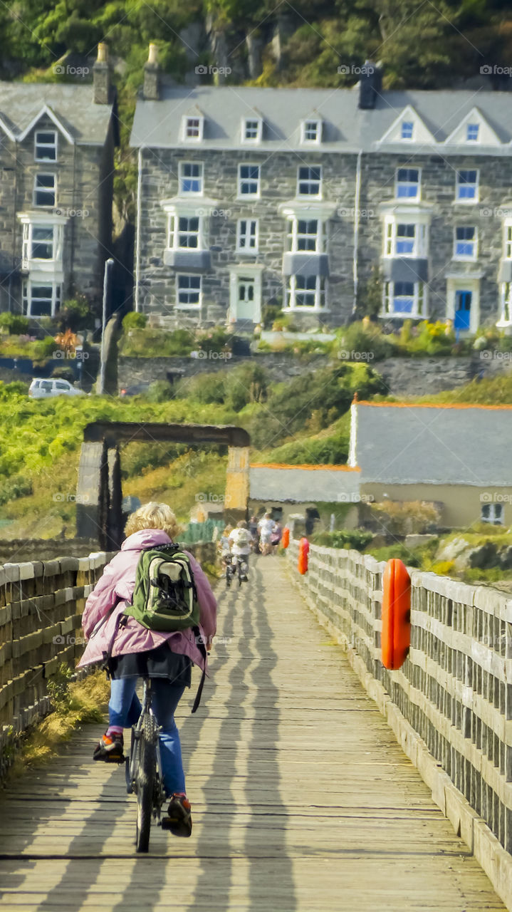 Cycling. Barmouth 