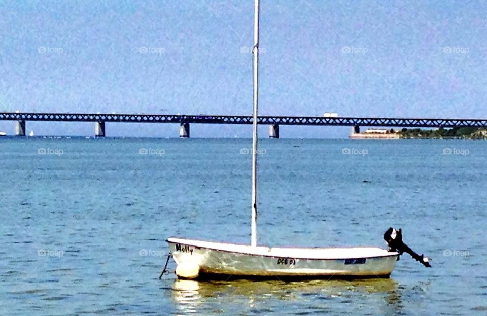 Boat, Öresundsbron, water