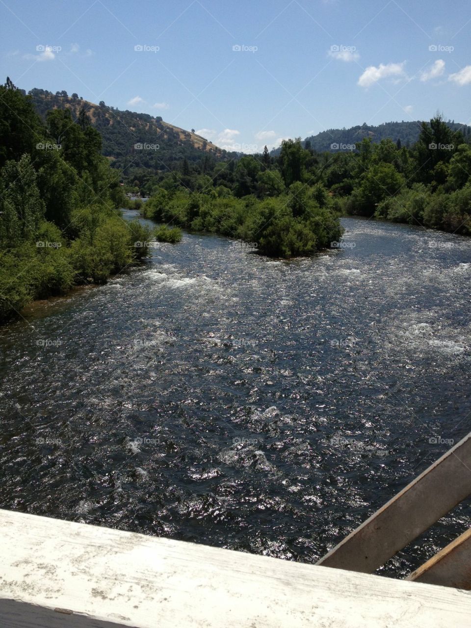 The American River in Gold Country California 