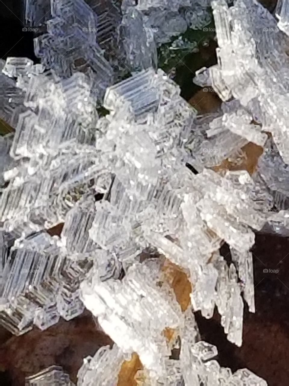 ice crystals