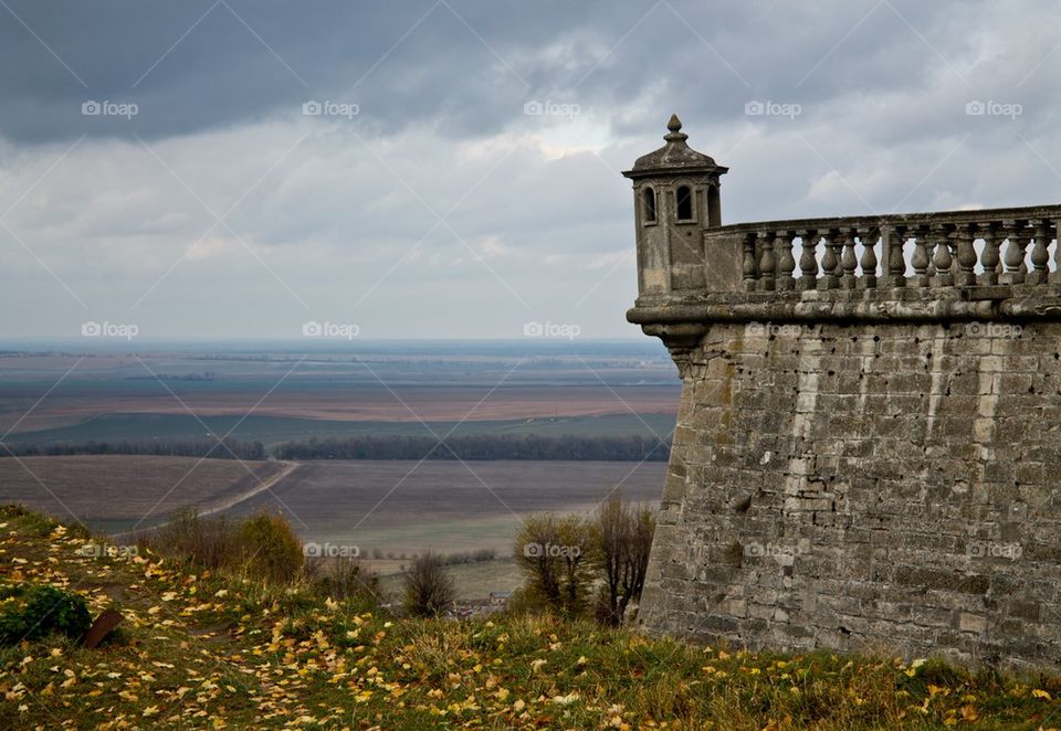 old castle in west Ukraine