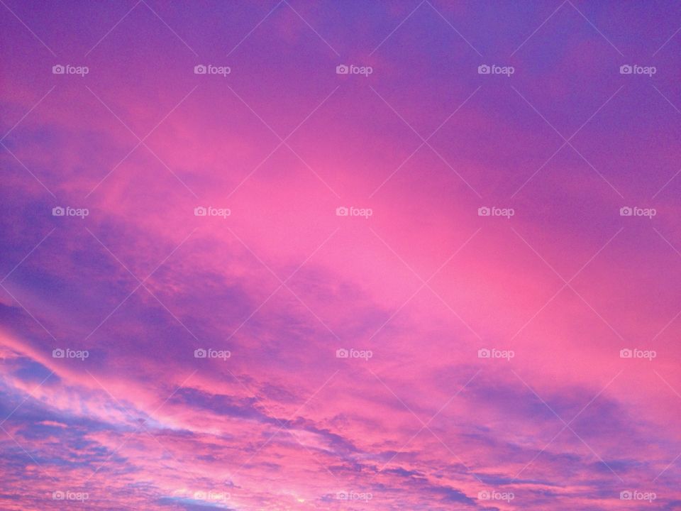 Pink and purple clouds pattern 