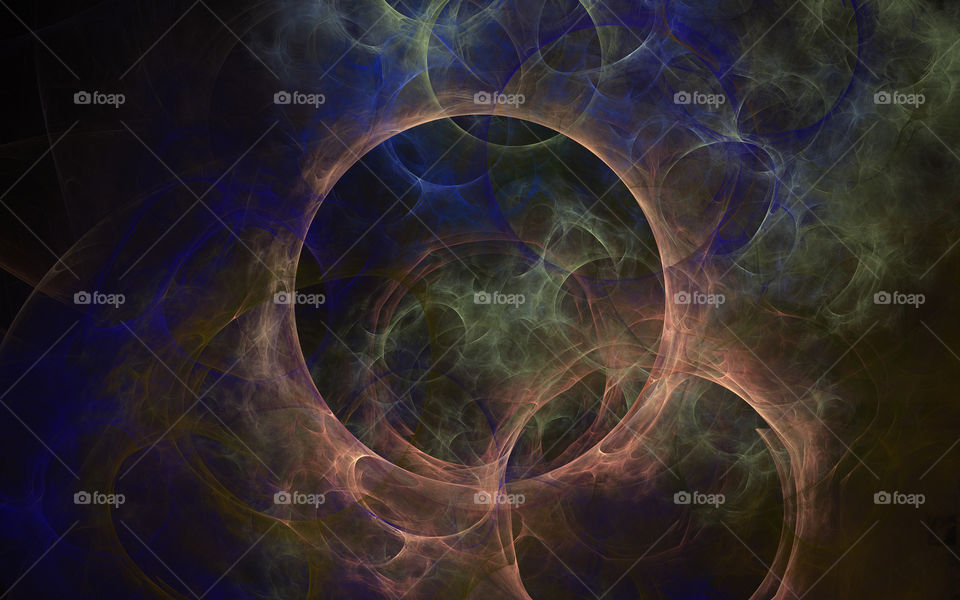 multicolored fractal