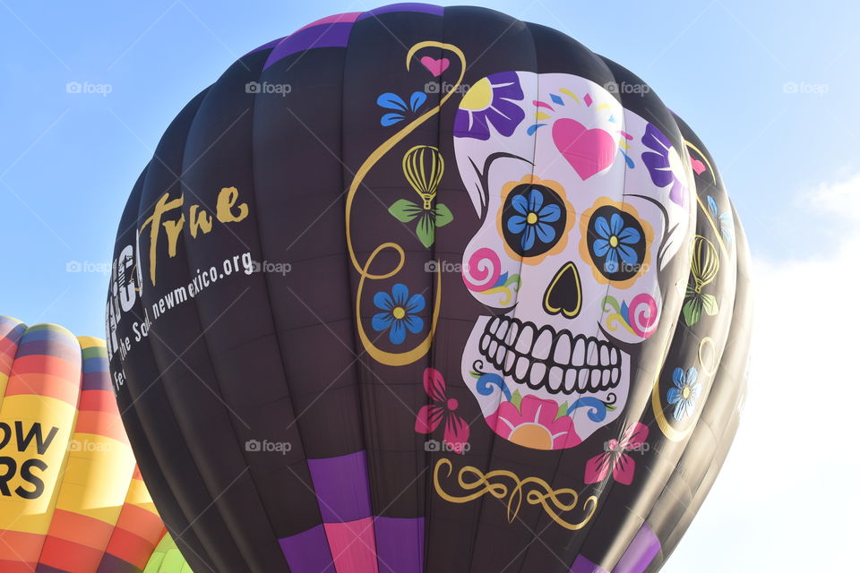 Sugar skull balloon 