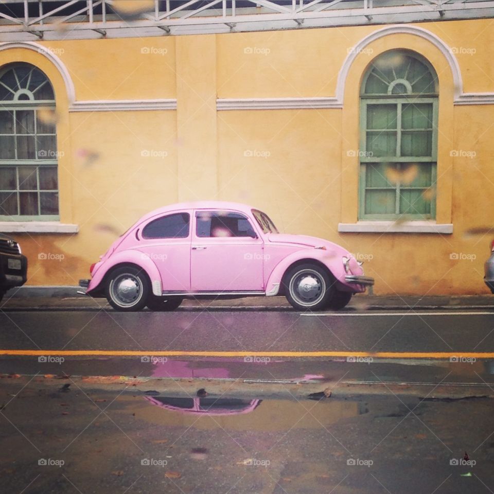 Fusca. Fusca da Barbie 