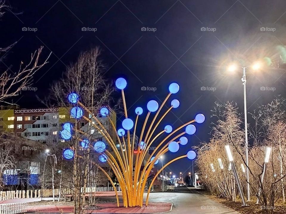 Красивая зимняя сказка