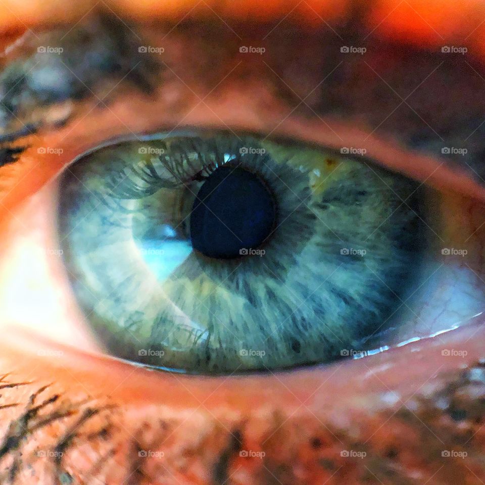 Close up of an eye
