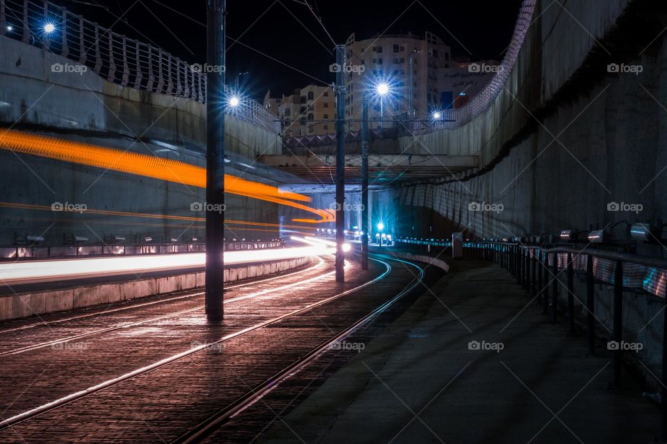tramway motion lights