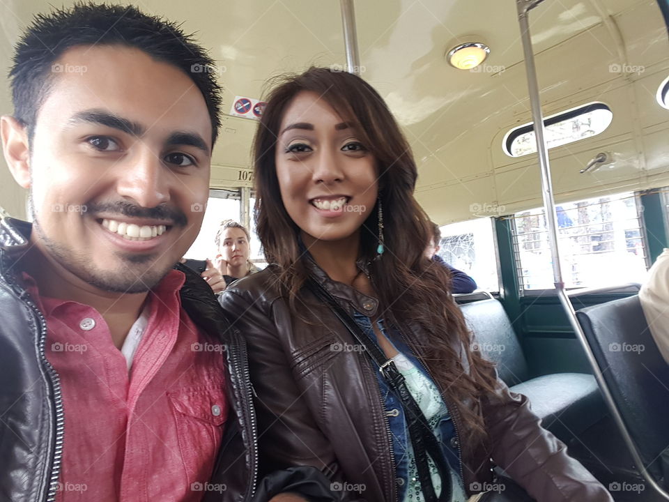 happy couple. having fun