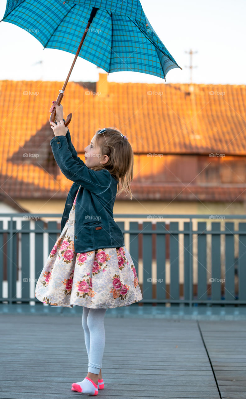 spring, warm, rainy day