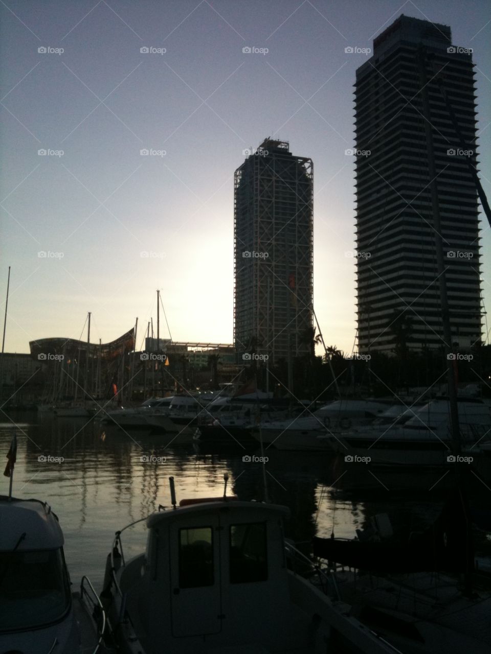 Twin tower barceloneta