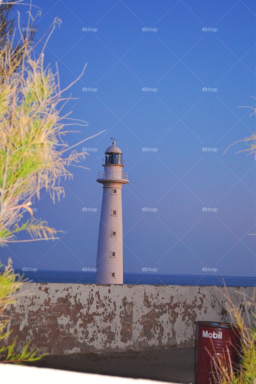 Lighthouse pastels in Oz. Lighthouse pastels late afternoon in south Australia