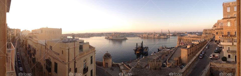 La Valletta harbor