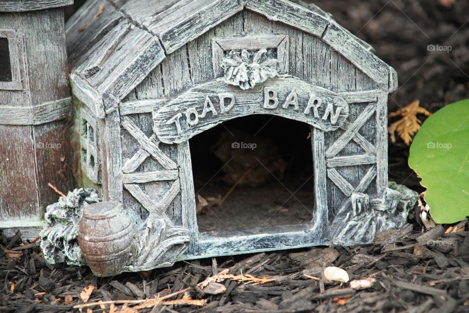 Toad Barn: everyone needs a home..