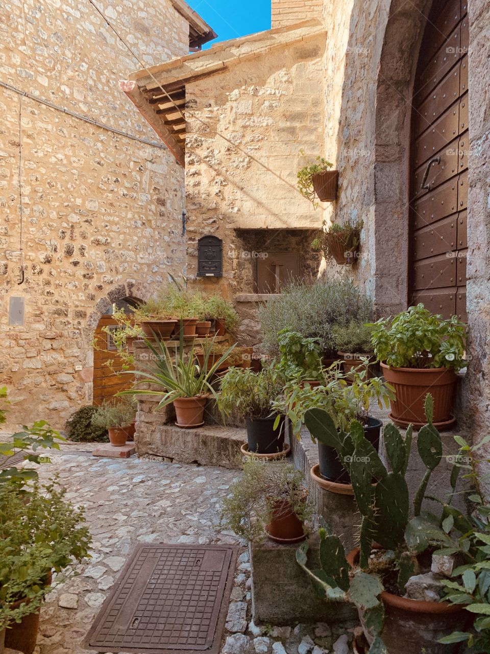 Typical aspect of the interior of the Apennine villages